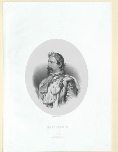 Napoleon III cesarz Francuzów, autorstwa Artist Unknown