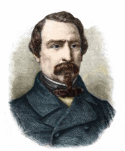 Napoleon III, cesarz Francuzów. autorstwa Artist Unknown