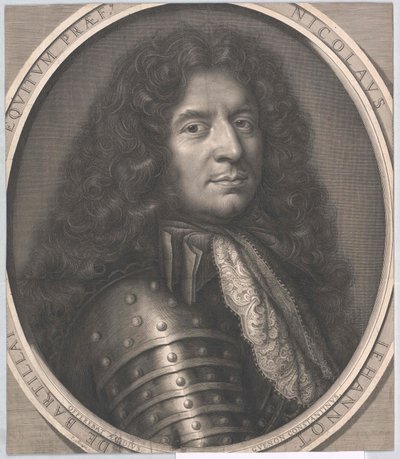 Nicolas Jehannot de Bartillat (druk) autorstwa Artist Unknown