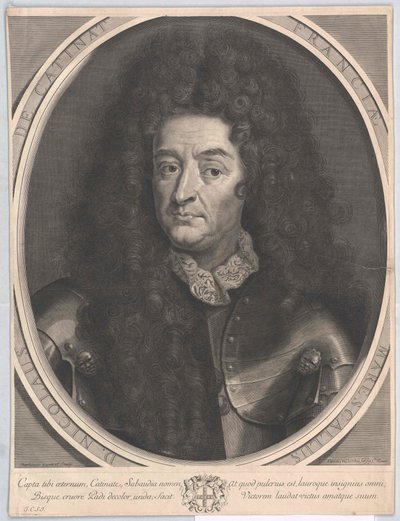 Nicolas de Catinat (druk) autorstwa Artist Unknown