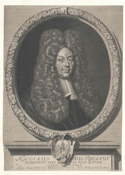 Nicolaus August Ruland autorstwa Artist Unknown