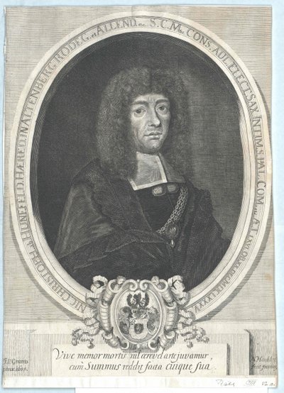 Nicolaus Christoph von Huenefeld autorstwa Artist Unknown