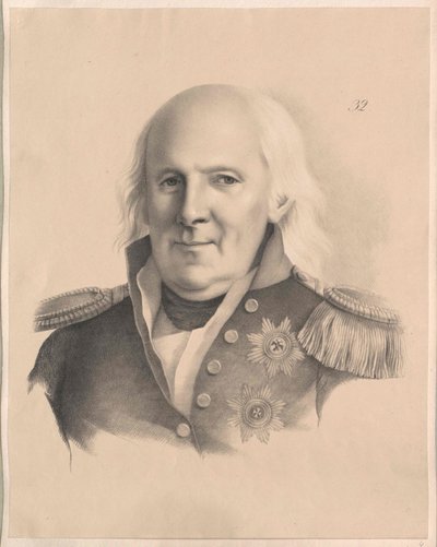 Nikolai Semenovic Mordvinov (w druku) autorstwa Artist Unknown