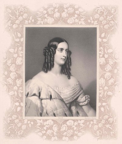 Oettingen-Oettingen i Oettingen-Wallerstein, Karolina, księżniczka (1824-1889) autorstwa Artist Unknown