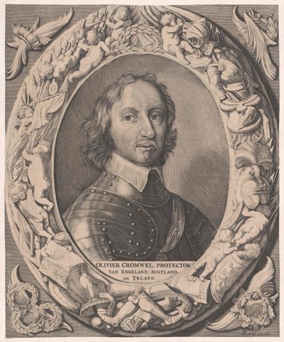 Oliver Cromwell autorstwa Artist Unknown