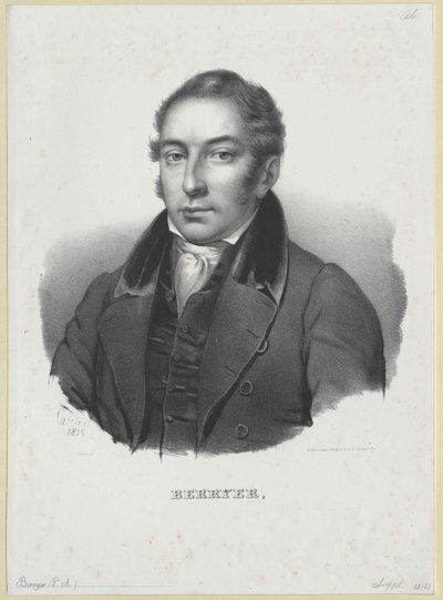 Pierre Antoine Berryer (druk) autorstwa Artist Unknown