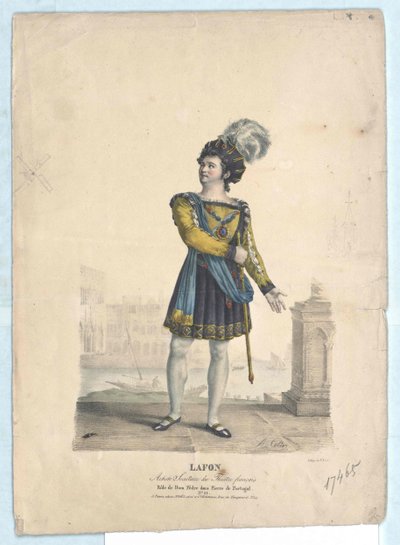 Pierre Lafon autorstwa Artist Unknown