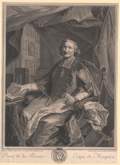 Pierre de biskup Świętej Trójcy La Broue autorstwa Artist Unknown