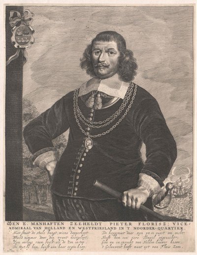 Pieter Florisz autorstwa Artist Unknown