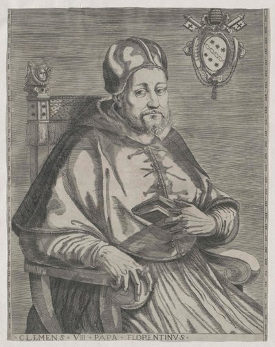 Papież Klemens VIII autorstwa Artist Unknown