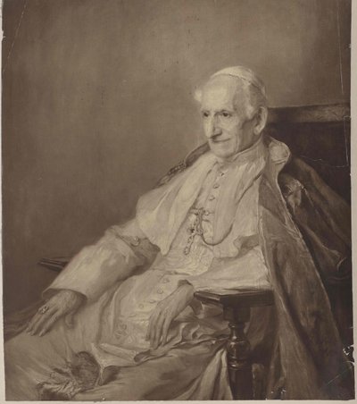 Papież Leon XIII autorstwa Artist Unknown