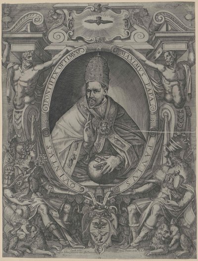 Papież Paweł V. autorstwa Artist Unknown