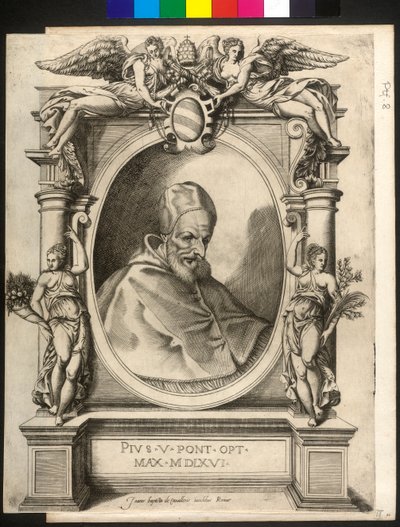 Papież Pius V autorstwa Artist Unknown