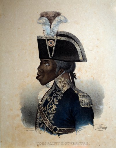 Portret Francois Dominique Toussaint (rycina) autorstwa Artist Unknown