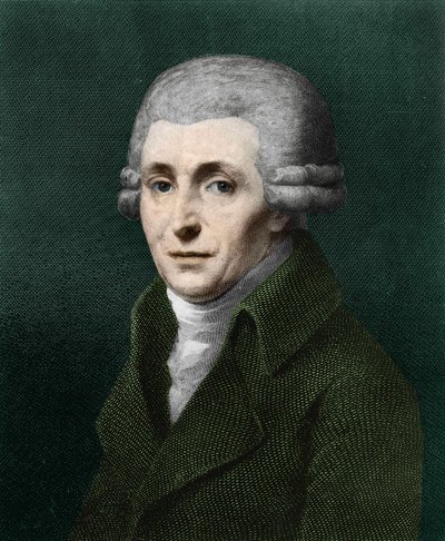 Portret Franciszka Józefa Haydna (1732-1809). autorstwa Artist Unknown