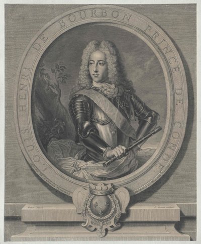 Książę Conde Louis Henry autorstwa Artist Unknown