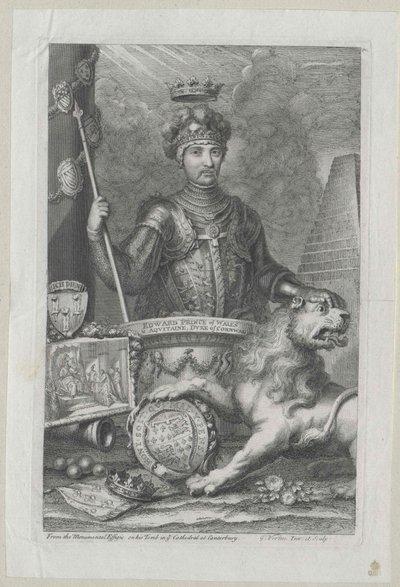 Książę Anglii Eduard autorstwa Artist Unknown