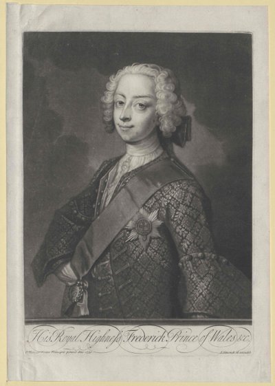 Książę Anglii Fryderyk Ludwik autorstwa Artist Unknown