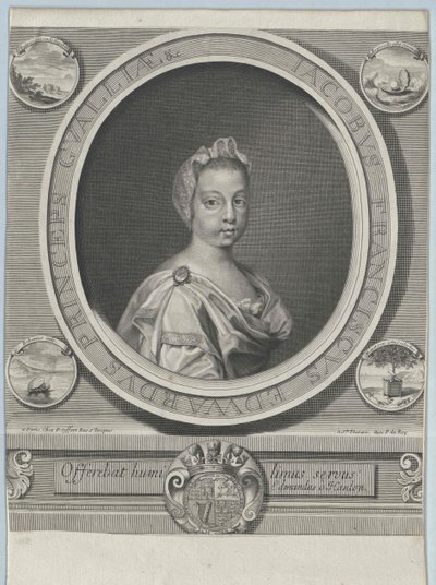 Książę Anglii Jakob Eduard autorstwa Artist Unknown