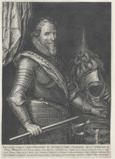 Książę Orange Moritz autorstwa Artist Unknown