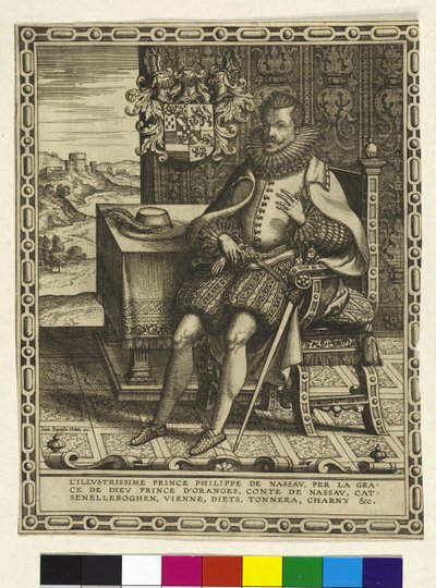 Książę Oranii Philipp Wilhelm autorstwa Artist Unknown