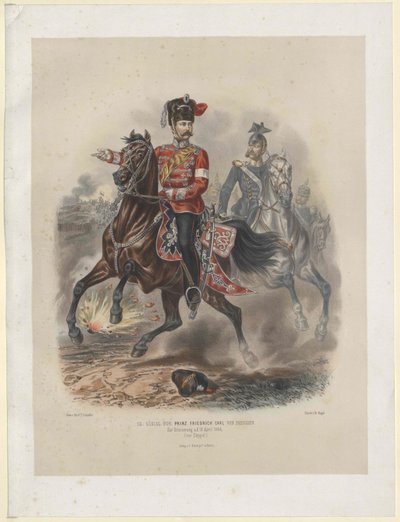 Książę Prus Friedrich Carl autorstwa Artist Unknown