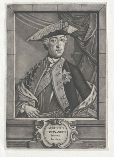 Książę pruski Ferdynand autorstwa Artist Unknown