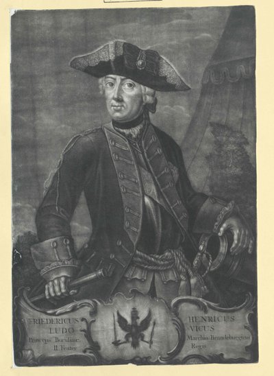 Książę Henryk Pruski autorstwa Artist Unknown