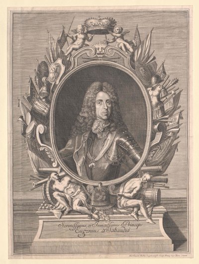 Prince of Savoy Carignan Eugene autorstwa Artist Unknown