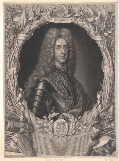 Prince of Savoy Carignan Eugene autorstwa Artist Unknown