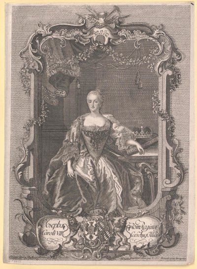 Księżniczka Bawarii Maria Józefa autorstwa Artist Unknown