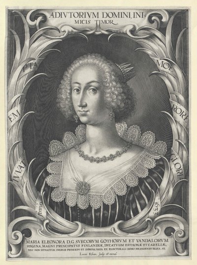 Księżniczka brandenburska Maria Eleonora autorstwa Artist Unknown
