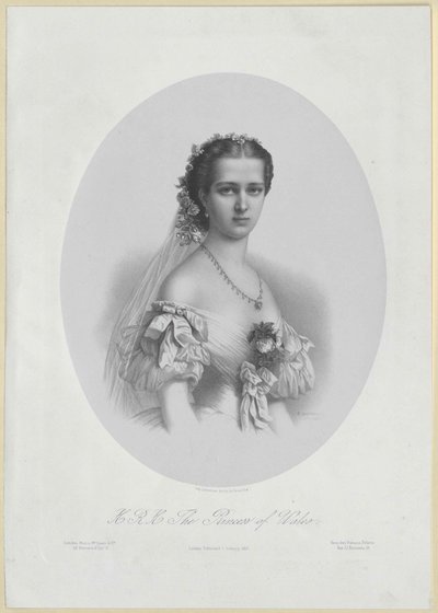 Księżniczka Danii Aleksandra autorstwa Artist Unknown