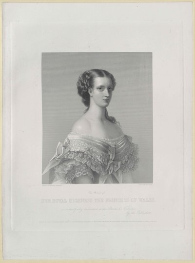 Księżniczka Danii Aleksandra autorstwa Artist Unknown
