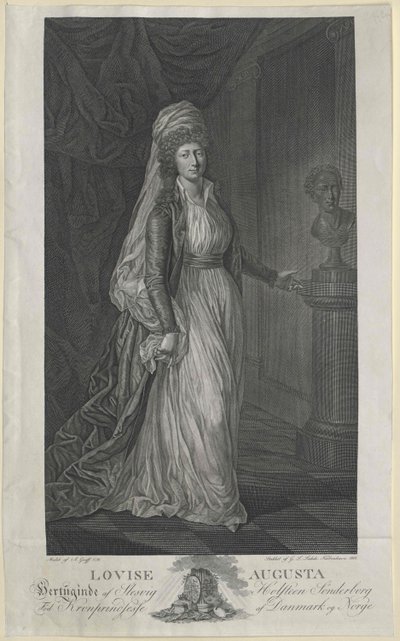 Księżniczka Danii Louisa autorstwa Artist Unknown