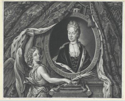 Księżniczka Hesji-Darmstadt Magdalena Sybilla autorstwa Artist Unknown