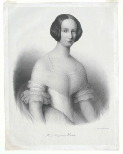 Księżniczka Hesji-Darmstadt Maria autorstwa Artist Unknown