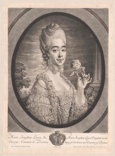 Księżniczka Sabaudii Louise autorstwa Artist Unknown
