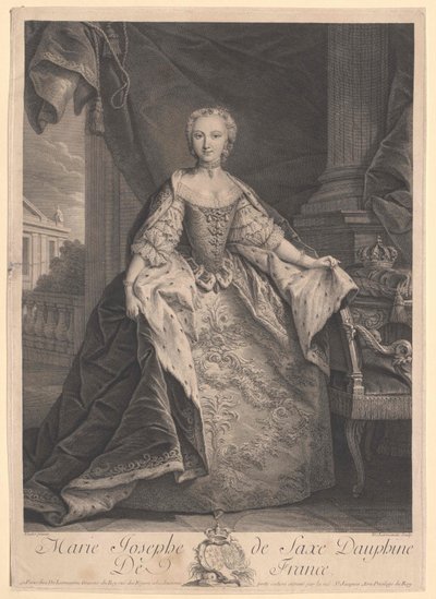 Księżniczka Saksonii Josefa autorstwa Artist Unknown