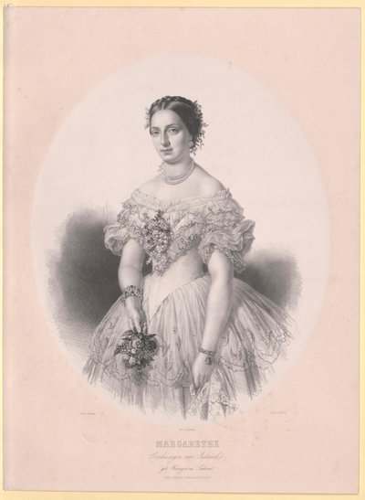 Księżniczka Saksonii Małgorzata autorstwa Artist Unknown