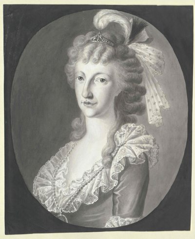 Księżniczka Obojga Sycylii Maria Teresa (druk) autorstwa Artist Unknown