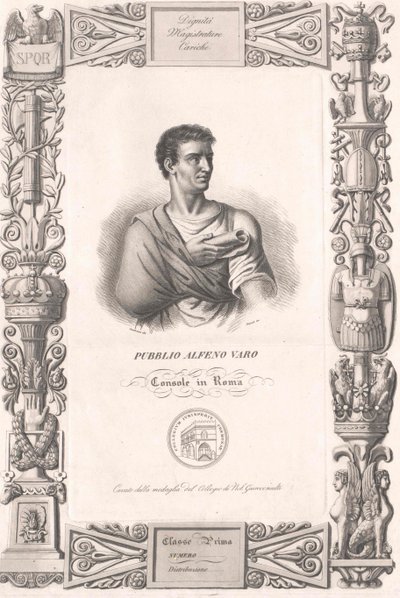 Publius Alphenus Varus autorstwa Artist Unknown