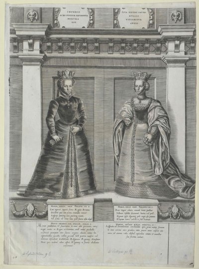 Królowa Anglii Maria I autorstwa Artist Unknown
