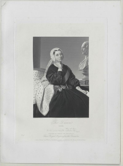 Królowa Wielkiej Brytanii Wiktoria autorstwa Artist Unknown