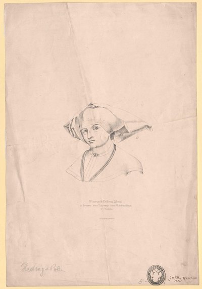 Królowa Polski Jadwiga autorstwa Artist Unknown