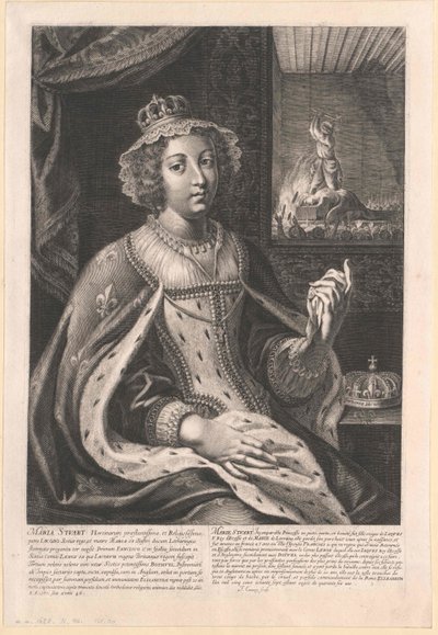 Królowa Szkocji Maria Stuart autorstwa Artist Unknown