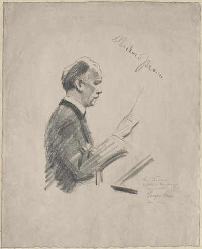 Richard Strauss autorstwa Artist Unknown