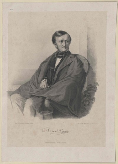Richard Wagner autorstwa Artist Unknown