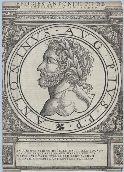 Cesarz rzymski Antonin Pius autorstwa Artist Unknown