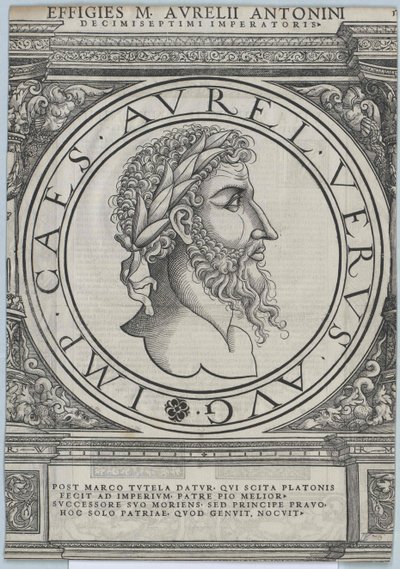 Rzymski cesarz Marek Aureliusz autorstwa Artist Unknown